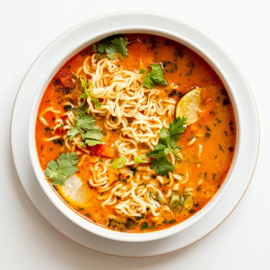 Curry noodle soup Vietnamese style at Tasty Pho 100 on 51st Street Saskatoon